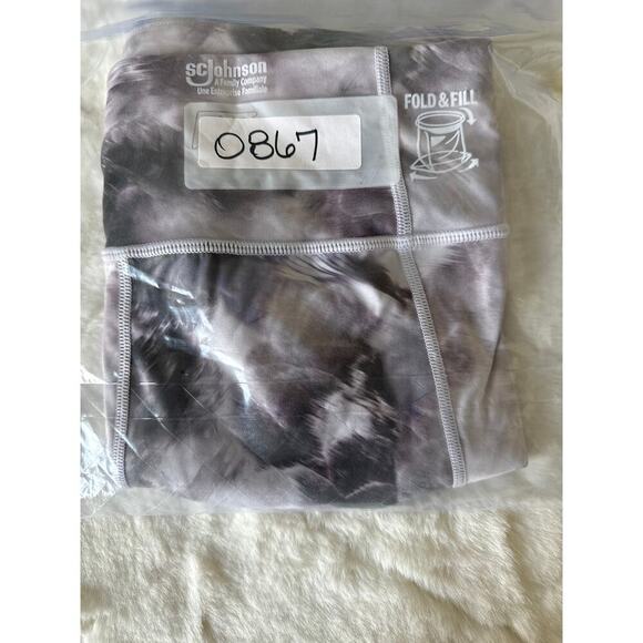 Athleta Run Free Winter Garden 7/8 Tight Gray Womens Size M 383959 - Picture 13 of 13